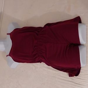 Maroon Romper